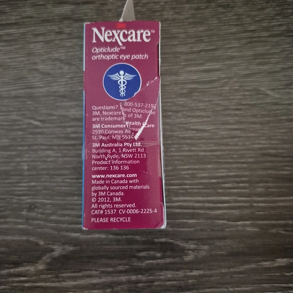 3M Nexcare Opticlude Junior Orthoptic Eye Patch Gentle to Skin 20 Per Box